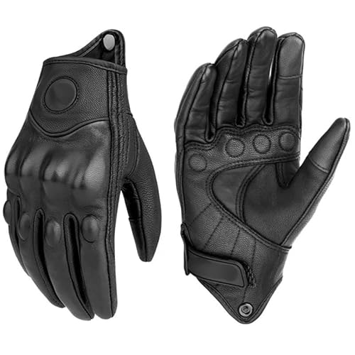 YoGaes Motorradhandschuhe Motorradhandschuhe Herren Damen Moto Radfahren Winterhandschuhe Motorrad Motocross Motorhandschuhe Motorrad Handschuhe(Non Perforated,M) von YoGaes