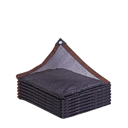 YoGaes Sonnensegel 3Pin Schwarz Sonnenschutznetz Gartengebäude Gewächshausanlage Sonnenschutzabdeckung Balkon Schattennetz Pavillon Beschattung Markise Sonnensegel Wasserdicht(4mx6m) von YoGaes