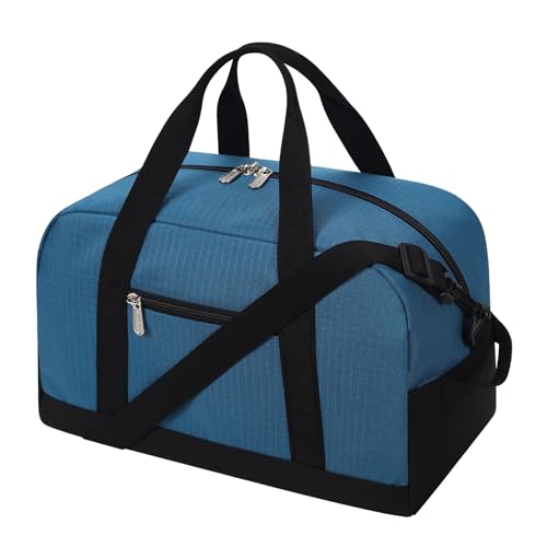 Mini Reisetasche, Sporttasche 18L Small Duffel Bag XS, Schulsporttasche, Weekender, Fitnesstasche 35x20x25cm-Hellblau Mini Reisetasche, Sporttasche 18L Small Duffel Bag XS, Schulsporttasche, Weekender, Fitnesstasche 35x20x25cm-Hellblau von YoKelly