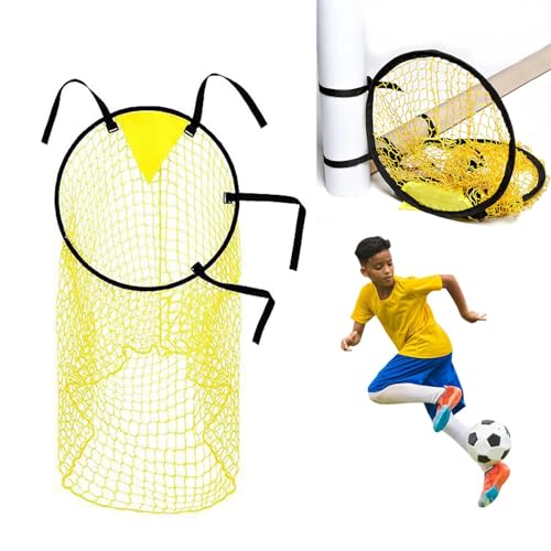 1 Stück Fußballtore, Fußballtor Ecke Schießen Ziele, Fußball Zielnetz Outdoor Fußballtor für Kinder & Erwachsene, Fussballtor Netz zur Verbesserung des Schießens 1 Stück Fußballtore, Fußballtor Ecke Schießen Ziele, Fußball Zielnetz Outdoor Fußballtor für Kinder & Erwachsene, Fussballtor Netz zur Verbesserung des Schießens von Yoaeyok