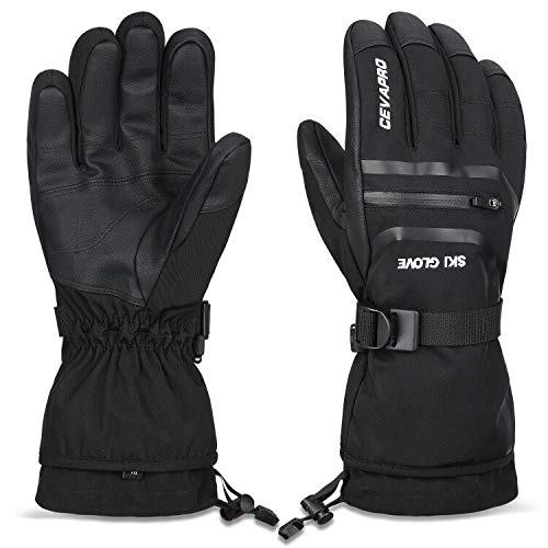 Yobenki Skihandschuhe Winter Handschuhe Warm 3M Thinsulate Snowboard Handschuhe Winterhandschuhe Herren Anti Rutsch Fahrradhandschuhe mit Touchscreen für Skifahren Outdoor -34℃/-30℉ Yobenki Skihandschuhe Winter Handschuhe Warm 3M Thinsulate Snowboard Handschuhe Winterhandschuhe Herren Anti Rutsch Fahrradhandschuhe mit Touchscreen für Skifahren Outdoor -34℃/-30℉ von Yobenki