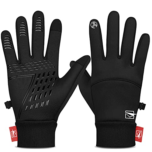 Yobenki Warme Handschuhe Herren Winterhandschuhe Fahrradhandschuhe Wasserabweisende Touchscreen Handschuhe Anti-Rutsch Laufhandschuhe für Männer Frauen zum Radfahren Wandern Klettern Outdoor Yobenki Warme Handschuhe Herren Winterhandschuhe Fahrradhandschuhe Wasserabweisende Touchscreen Handschuhe Anti-Rutsch Laufhandschuhe für Männer Frauen zum Radfahren Wandern Klettern Outdoor von Yobenki
