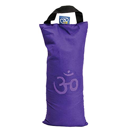 Yoga Mad Sand Bag Purple Sandsack für Yoga, violett, 5 kg von Yoga-Mad