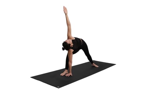 Yoga-Mad Studio-Yogamatte, extra lang, 220 cm Länge, 80 cm Breite, rutschfeste Trainingsmatte mit hoher Dichte, für Pilates, Yoga, Stretching, Heimtraining und allgemeine Fitness Yoga-Mad Studio-Yogamatte, extra lang, 220 cm Länge, 80 cm Breite, rutschfeste Trainingsmatte mit hoher Dichte, für Pilates, Yoga, Stretching, Heimtraining und allgemeine Fitness von Yoga-Mad