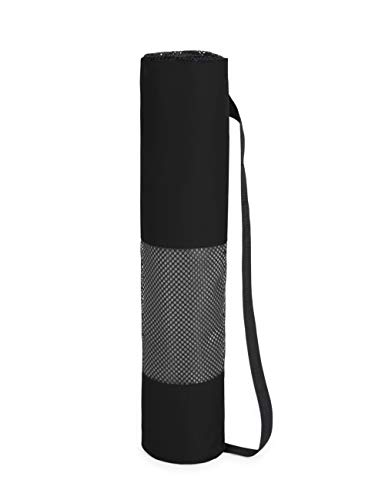 Yoga Studio Leichte Netztasche für Yogamatten, Schwarz von Yoga Studio