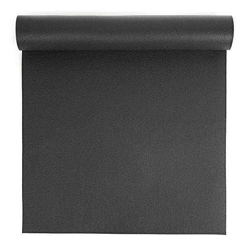 Yoga Studio Öko-Tex Original Sticky Long Yogamatte (60 x 200 x 0,45 cm) (Onyx Schwarz) von Yoga Studio