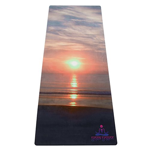 Yoga Yogee Unisex Combo Yogamatte Sunrise 180 x 60 cm Yoga Yogee Unisex Combo Yogamatte Sunrise 180 x 60 cm von Yoga Yogee