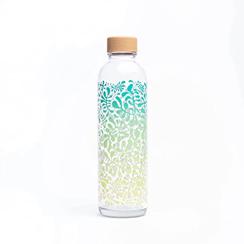 Yogabox Glastrinkflasche Carry 0.7 l SEA Forest von Yogabox