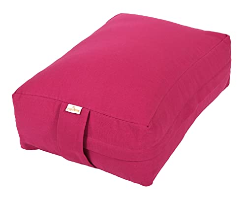 Yogabox VIPASSANA Kissen XL, Magenta von Yogabox