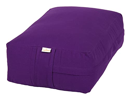 Yogabox VIPASSANA Kissen XL, lila von Yogabox