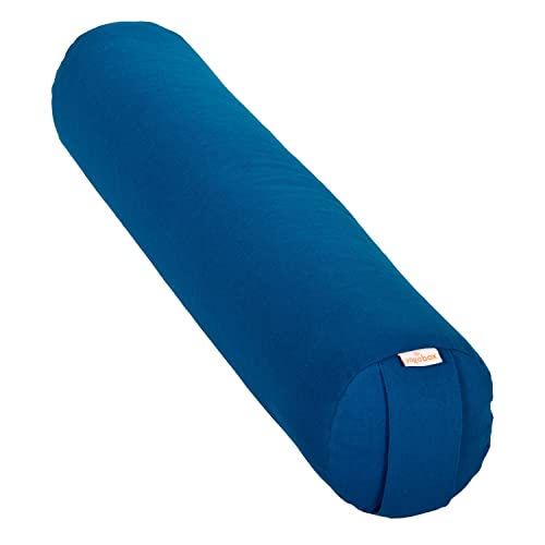 Yogabox Yoga und Pilates Bolster/Yogarolle Basic small, Petrol von Yogabox