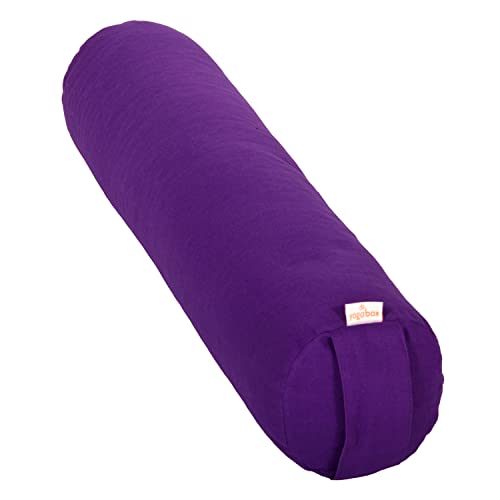 Yogabox Yoga und Pilates Bolster/Yogarolle Basic small, lila von Yogabox