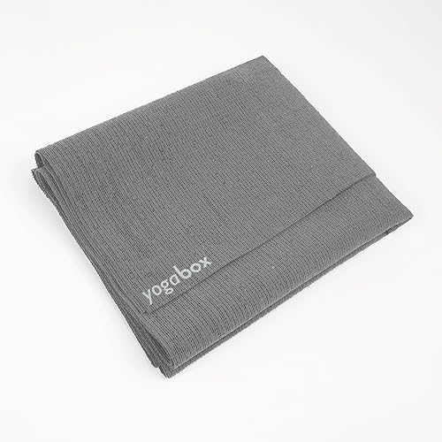 Yogamatte yogabox TRAVELER extrem, anthrazit von Yogabox