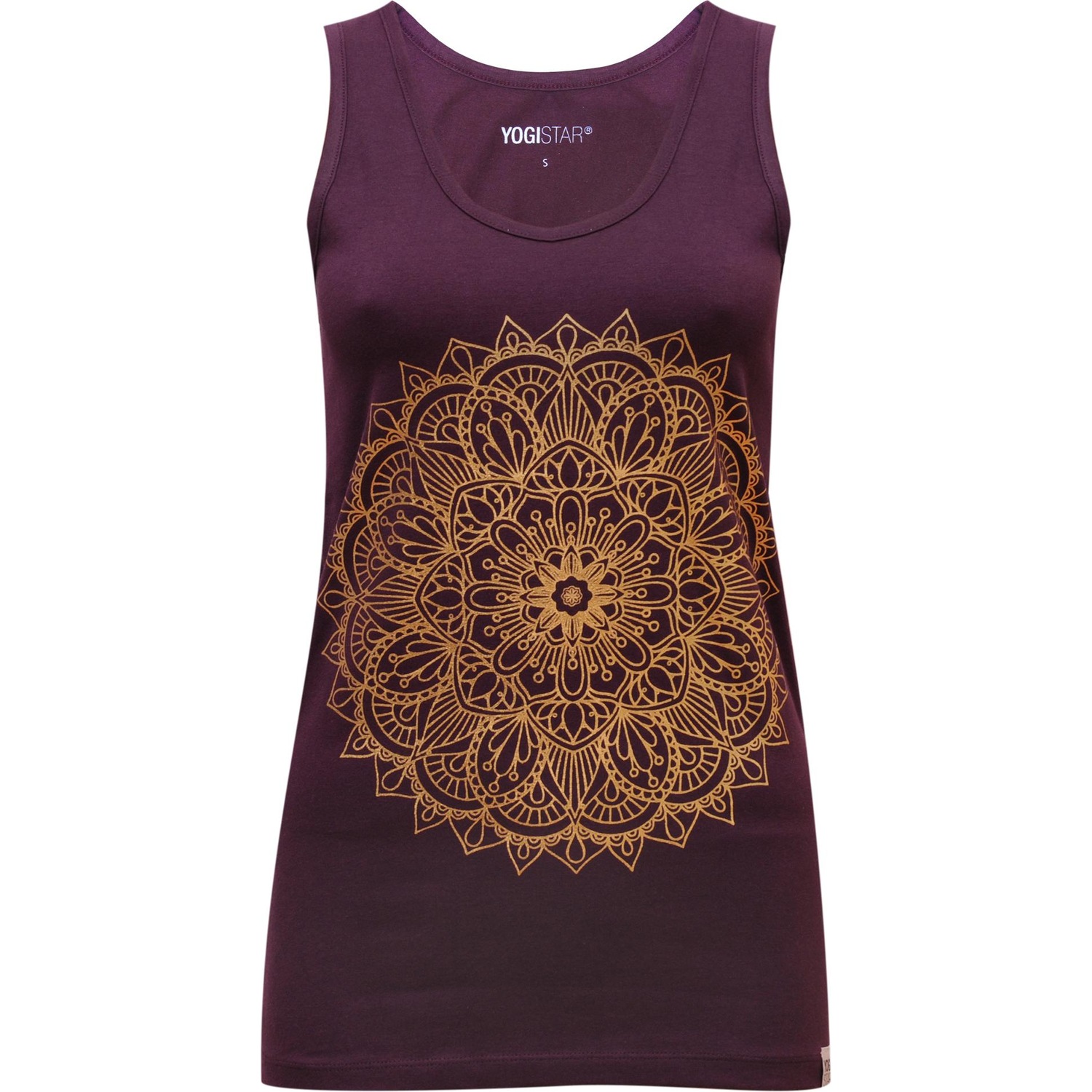 Yogistar, Damen, Shirt, Yoga Tank Top Mandala, Violett, (L) von Yogistar