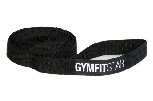 Yogistar Dynamic Stretching Strap - Red-Black von Yogistar