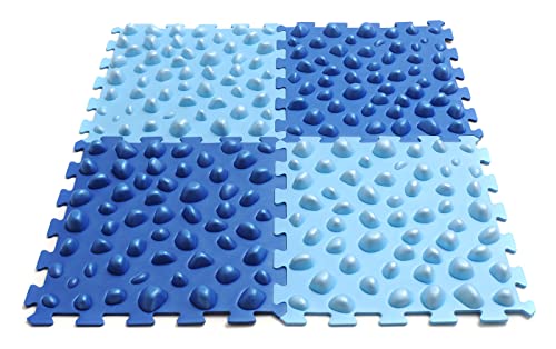 Yogistar Massageboard Fuß Set 4 Stück - Blau Yogistar Massageboard Fuß Set 4 Stück - Blau von Yogistar