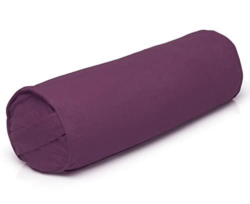 Yogistar Yoga-Bolster Yin - Basic - Rund Violett Yogistar Yoga-Bolster Yin - Basic - Rund Violett von Yogistar