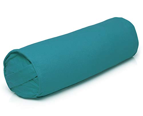 Yogistar Yoga-Bolster Yin - Basic - Rund Petrol von Yogistar