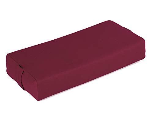 Yogistar Yoga-Bolster Yin - Eckig Bordeaux Yogistar Yoga-Bolster Yin - Eckig Bordeaux von Yogistar