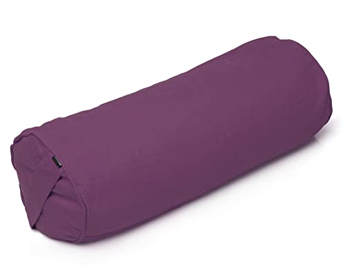 Yogistar Yoga-Bolster Yin - Plus - Rund Violett von Yogistar
