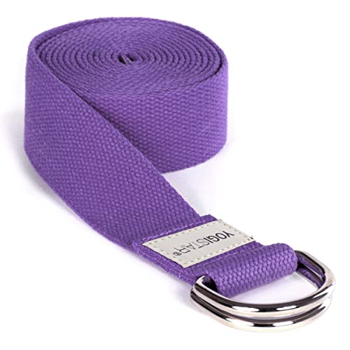 Yogistar Yogagurt - 260 cm - Metallverschluss - Violett Yogistar Yogagurt - 260 cm - Metallverschluss - Violett von Yogistar