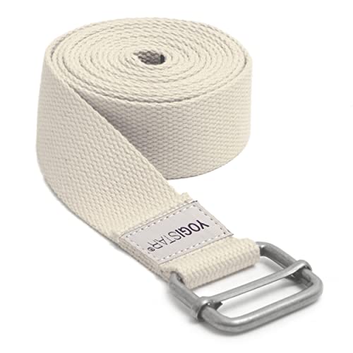 Yogistar Yogagurt - 260 cm - Metallverschluss - Weiß Yogistar Yogagurt - 260 cm - Metallverschluss - Weiß von Yogistar