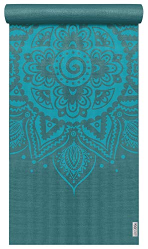 Yogistar Yogamatte Yogimat® Basic - Art Collection - Spiral Mandala Petrol Yogistar Yogamatte Yogimat® Basic - Art Collection - Spiral Mandala Petrol von Yogistar