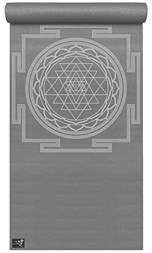 Yogistar Yogamatte Yogimat® Basic - Sri Yantra Graphit Yogistar Yogamatte Yogimat® Basic - Sri Yantra Graphit von Yogistar