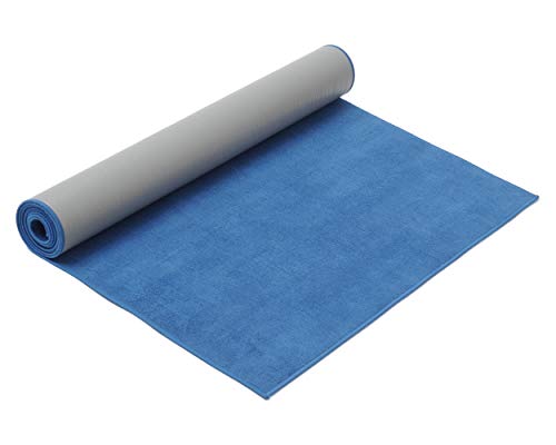 Yogistar hot yoga Yogamatte, blue, One Size von Yogistar