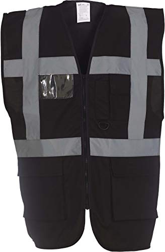 Yoko Multifunktionale Herren-Hochsicherheitsweste yk002/hvw801. 3XL schwarz Yoko Multifunktionale Herren-Hochsicherheitsweste yk002/hvw801. 3XL schwarz von Yoko