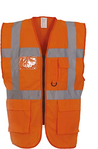 Yoko Multifunktionale Herren-Hochsicherheitsweste yk002/hvw801. Größe L Orange Yoko Multifunktionale Herren-Hochsicherheitsweste yk002/hvw801. Größe L Orange von Yoko