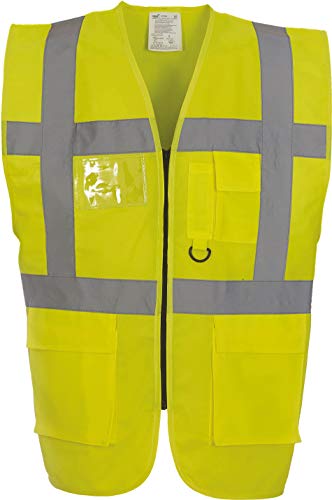 Yoko Multifunktionale Herren-Hochsicherheitsweste yk002/hvw801. XXL gelb Yoko Multifunktionale Herren-Hochsicherheitsweste yk002/hvw801. XXL gelb von Yoko
