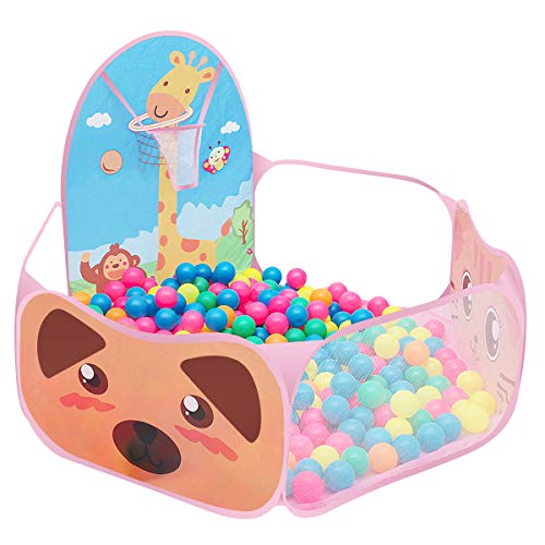 Yolispa Bällegrube für Kinder Faltbar Baby Bällebad mit Basketballkorb Pop Up Bällebad Bällepool Baby-Laufstall Spielen Schaumstoff- Plastikballgrubenpool für Babys Kinder (Bälle Nicht Inbegriffen) Yolispa Bällegrube für Kinder Faltbar Baby Bällebad mit Basketballkorb Pop Up Bällebad Bällepool Baby-Laufstall Spielen Schaumstoff- Plastikballgrubenpool für Babys Kinder (Bälle Nicht Inbegriffen) von Yolispa