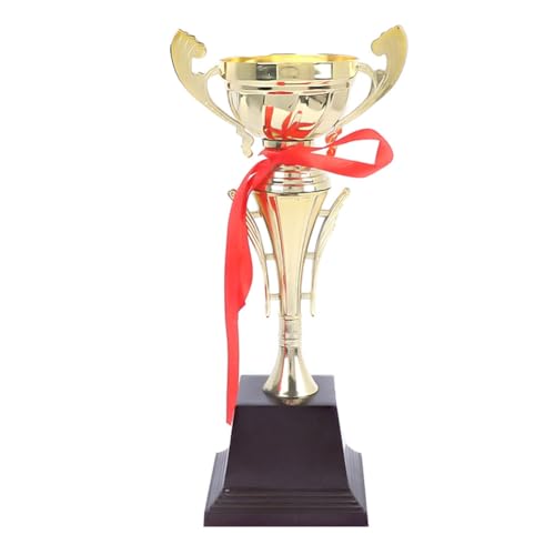 Yominerr 12,6 Großer Goldener Pokal für Sportveranstaltungen, Wettbewerbe, Auszeichnungen für Fußballsiegerteams und Gastgeschenke für Wettkampfpartys von Yominerr