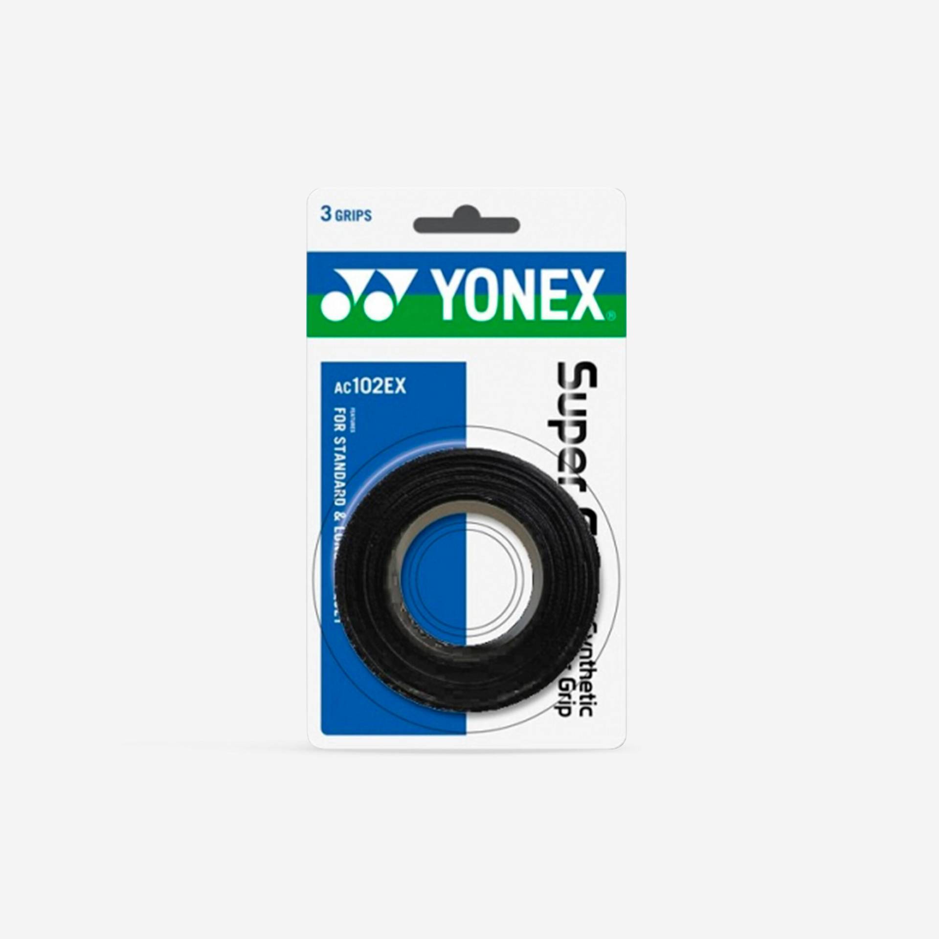 Griffband Badminton Overgrip AC102 3 Stück schwarz Griffband Badminton Overgrip AC102 3 Stück schwarz von Yonex