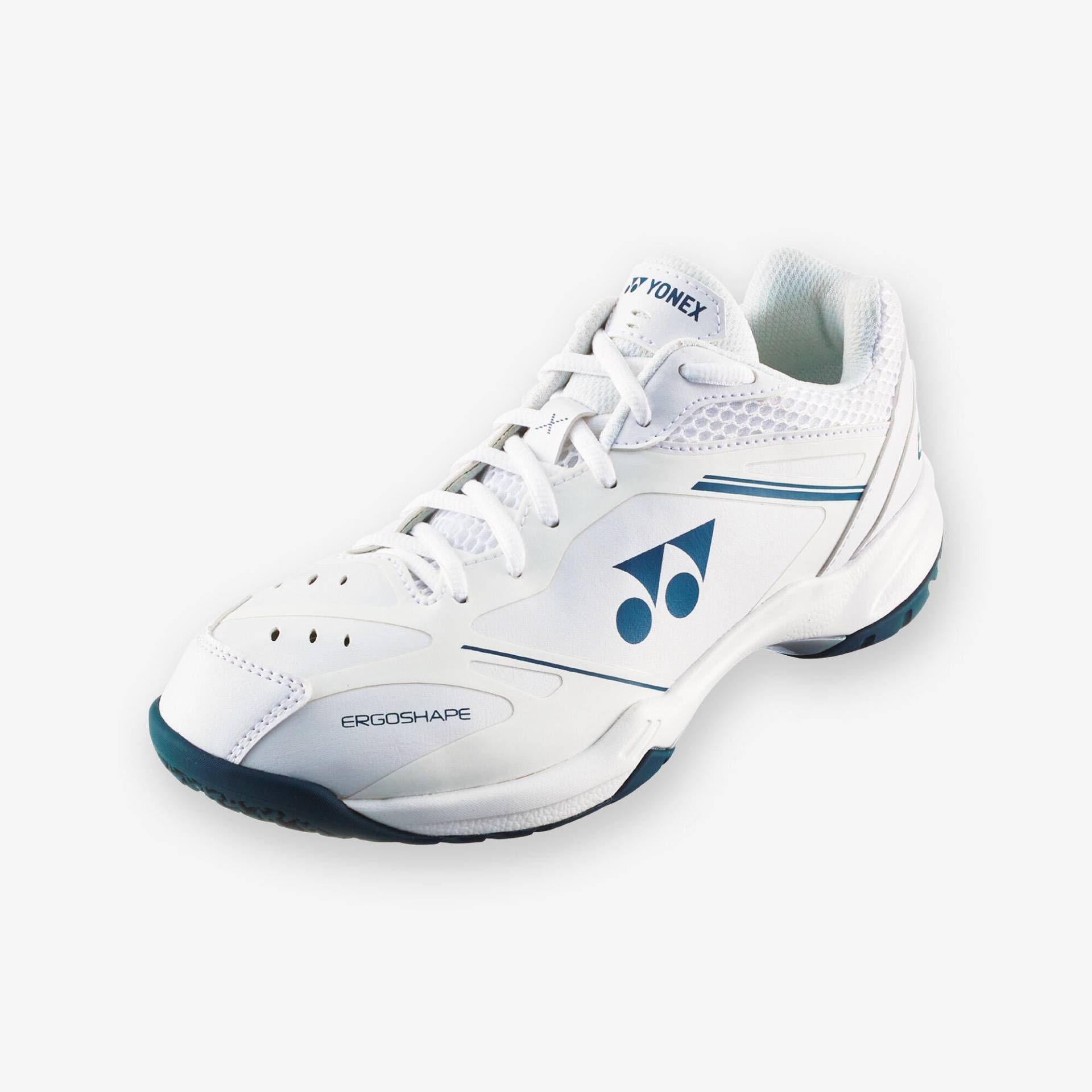 Hallenschuhe Badmintonschuhe Herren – Power Cushion 65 X weiß von Yonex