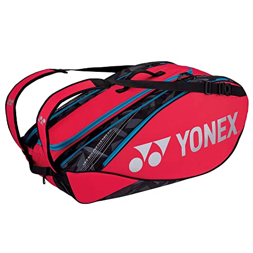 YONEX pro Racquet Bag 10 pcs Schlägertasche Rot - Schwarz von YONEX