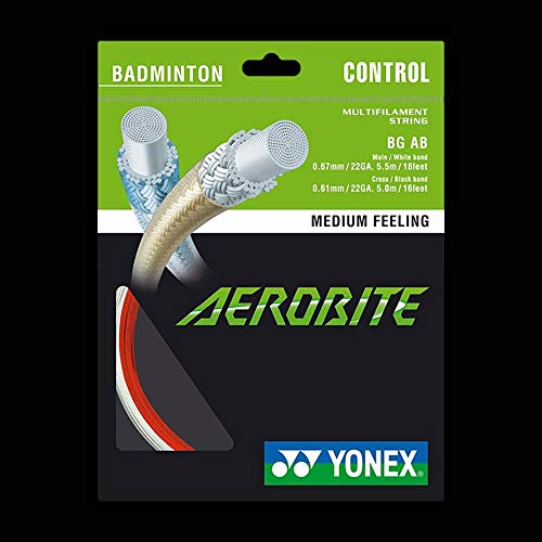 Yonex BG Aerobite Badminton Saiten Set Yonex BG Aerobite Badminton Saiten Set von YONEX