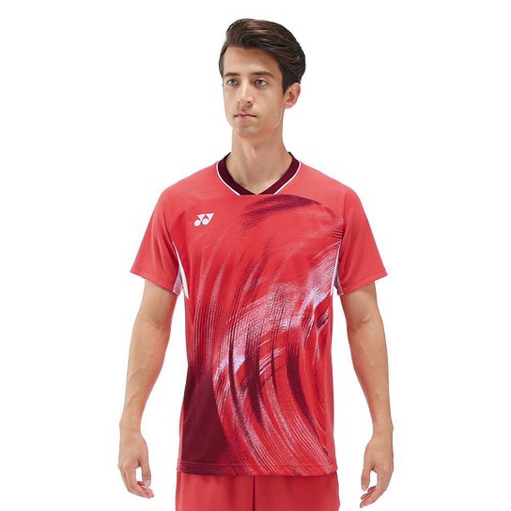 Yonex 10568ex Short Sleeve Polo Rot M Mann von Yonex