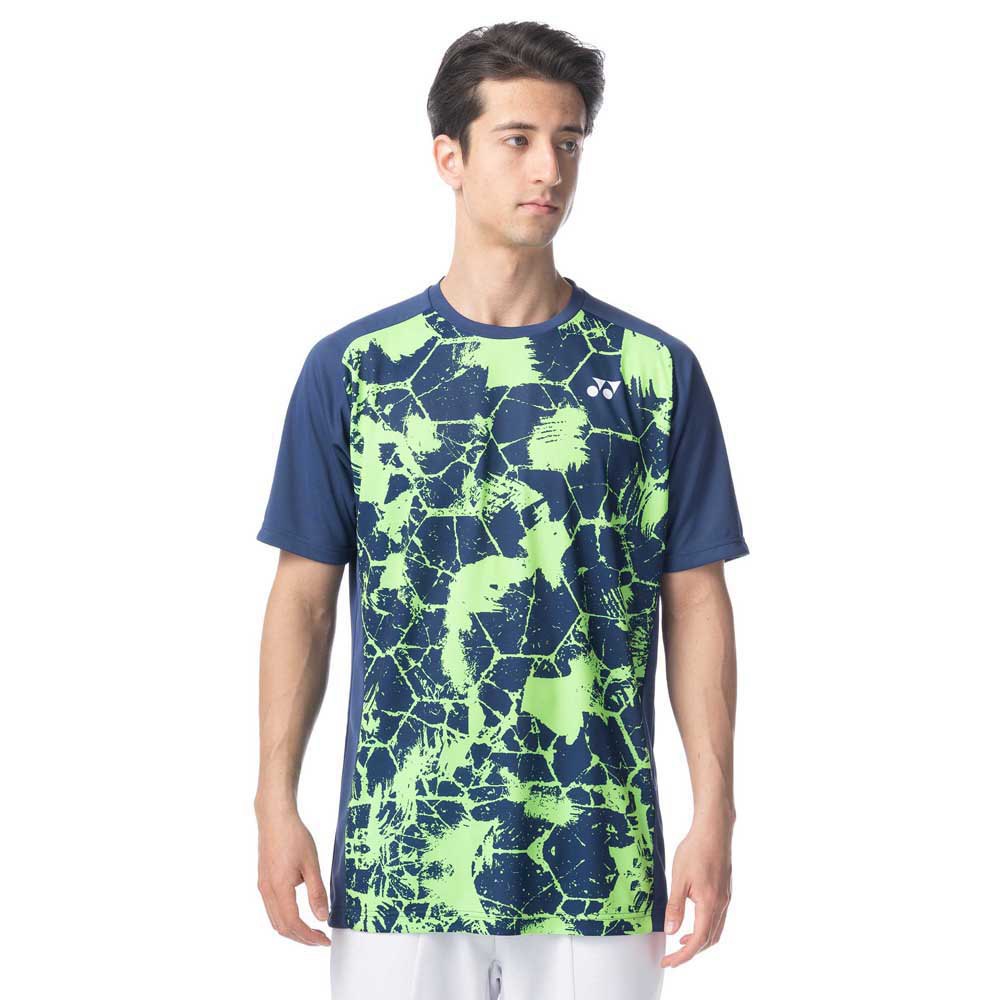 Yonex 16635ex Short Sleeve T-shirt Grün M Mann von Yonex