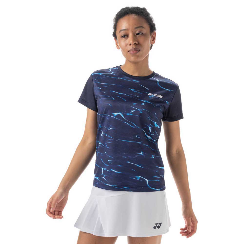Yonex 16640ex Short Sleeve T-shirt Blau S Frau von Yonex