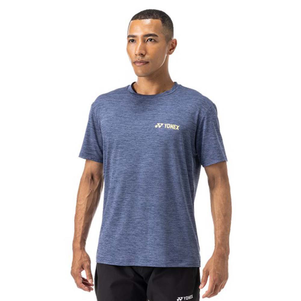 Yonex 16681ex Short Sleeve T-shirt Blau S Mann von Yonex