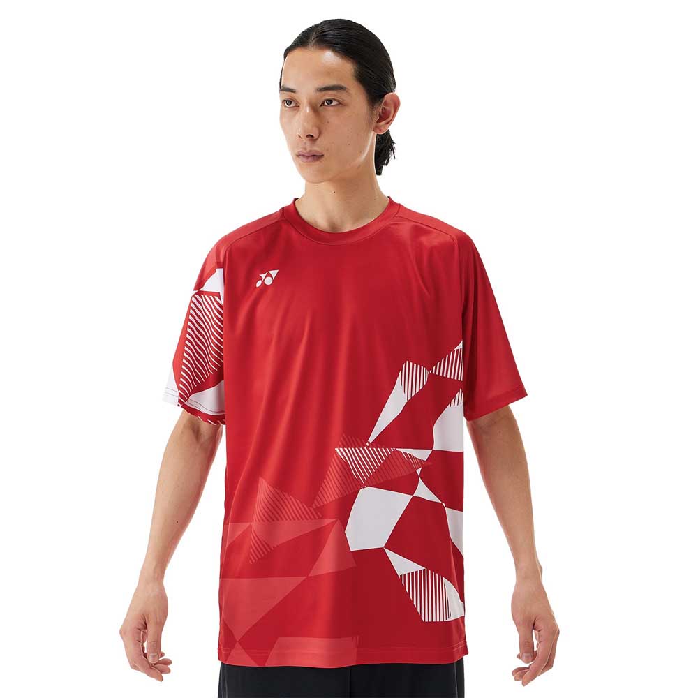Yonex 16744ex Short Sleeve T-shirt Rot S Mann Yonex 16744ex Short Sleeve T-shirt Rot S Mann von Yonex