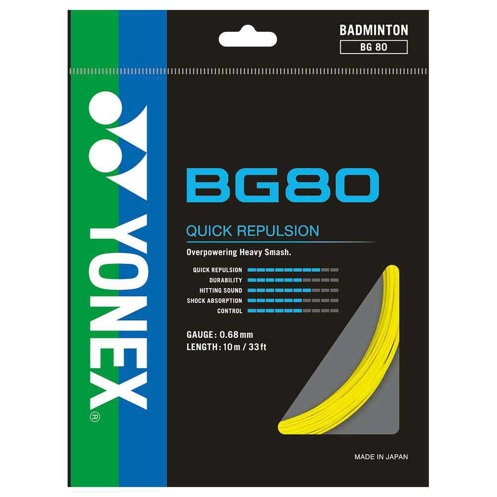 Yonex Bg 80 200 M Badminton Reel String Durchsichtig 0.68 mm Yonex Bg 80 200 M Badminton Reel String Durchsichtig 0.68 mm von Yonex