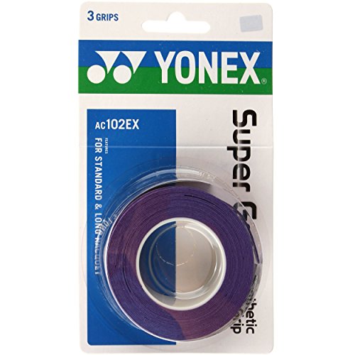 Yonex Overgrip Super Grap 3er, Lila, 0196000121500000 Yonex Overgrip Super Grap 3er, Lila, 0196000121500000 von YONEX
