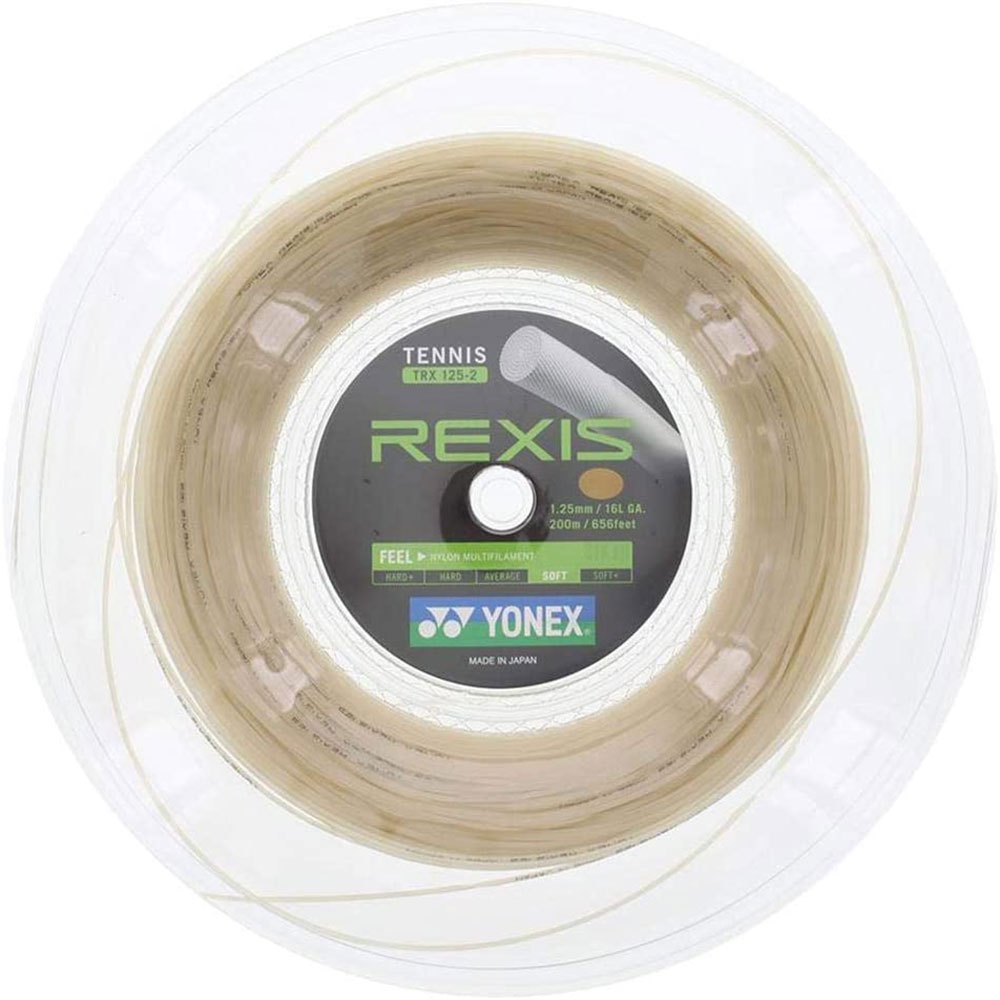 Yonex Rexis 200 M Tennis Reel String Weiß 1.25 mm von Yonex