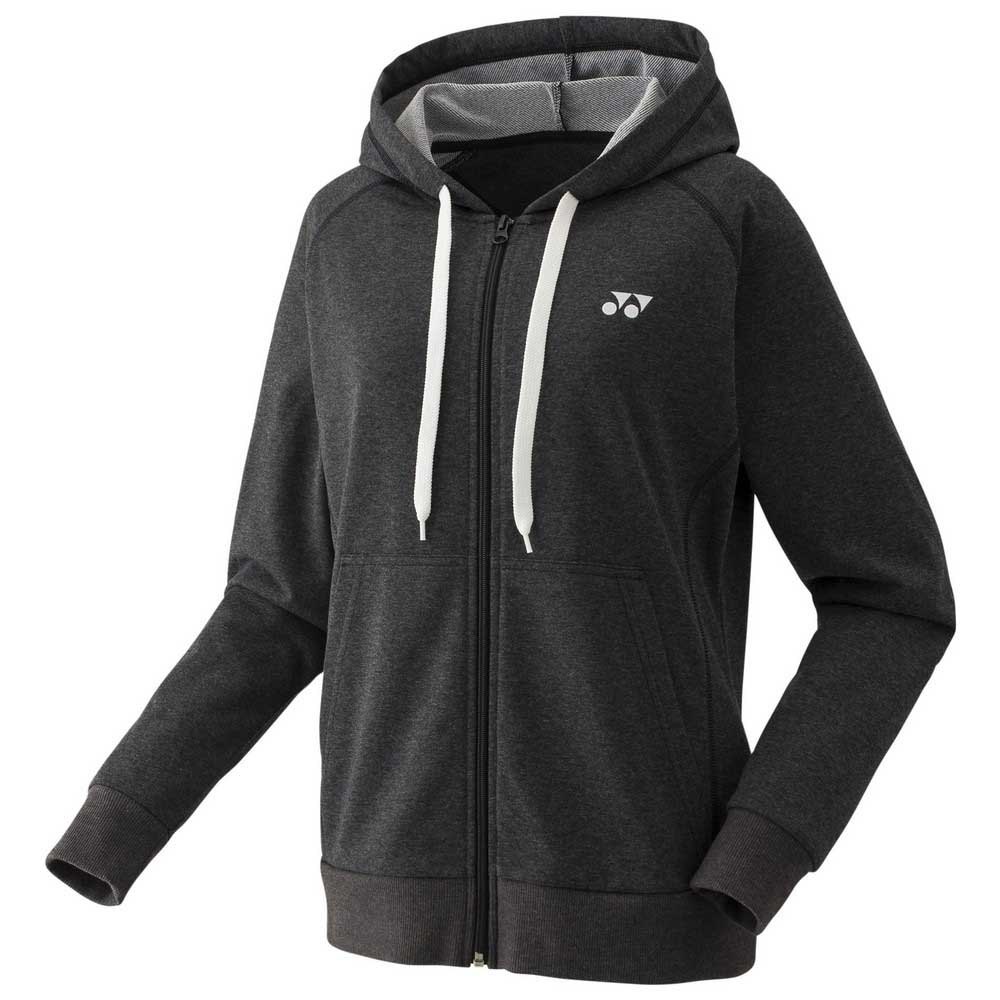 Yonex Team Full Zip Sweatshirt Schwarz S Frau von Yonex