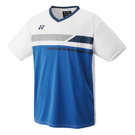 Yonex Team Short Sleeve Polo Blau XL Mann von Yonex