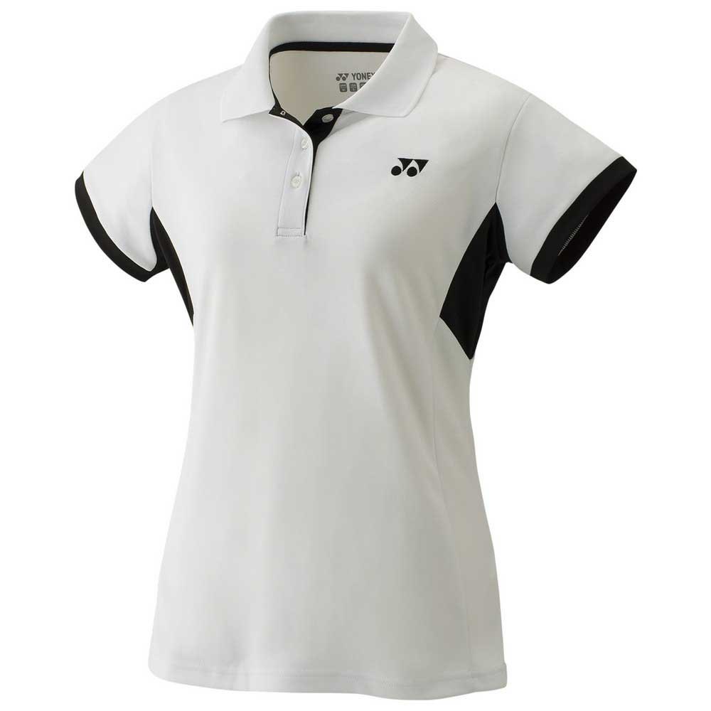 Yonex Team Short Sleeve Polo Weiß M Frau von Yonex