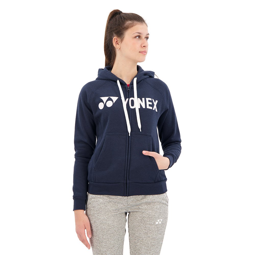 Yonex Yw0018 Full Zip Sweatshirt Blau XS Frau von Yonex